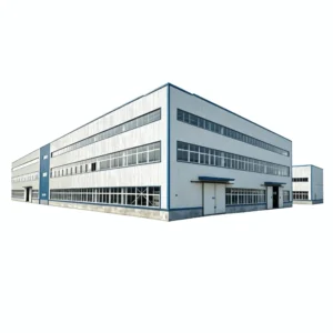 Double‑storey Steel‑structure Industrial Workshop & Warehouse KU-IS-06-010