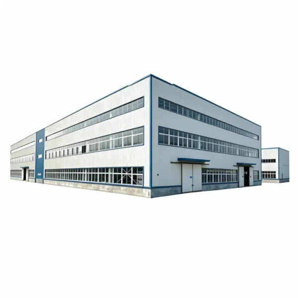 Double‑storey Steel‑structure Industrial Workshop & Warehouse KU-IS-06-010