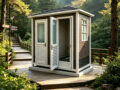 Dual‑compartment Prefab Outdoor Portable Toilet Ku Is 08 003 02