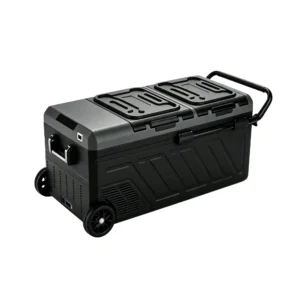 Dual‑zone Wheeled Dc Car Refrigerator Ku Og 07 001 Ku Og 07 001