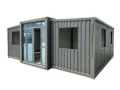 Grey 20ft Double‑wing Expandable Container House Ku-Is-05-007