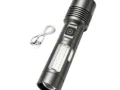 Heavy‑Duty Aluminum Rechargeable Tactical Flashlight KU-IS-08-008