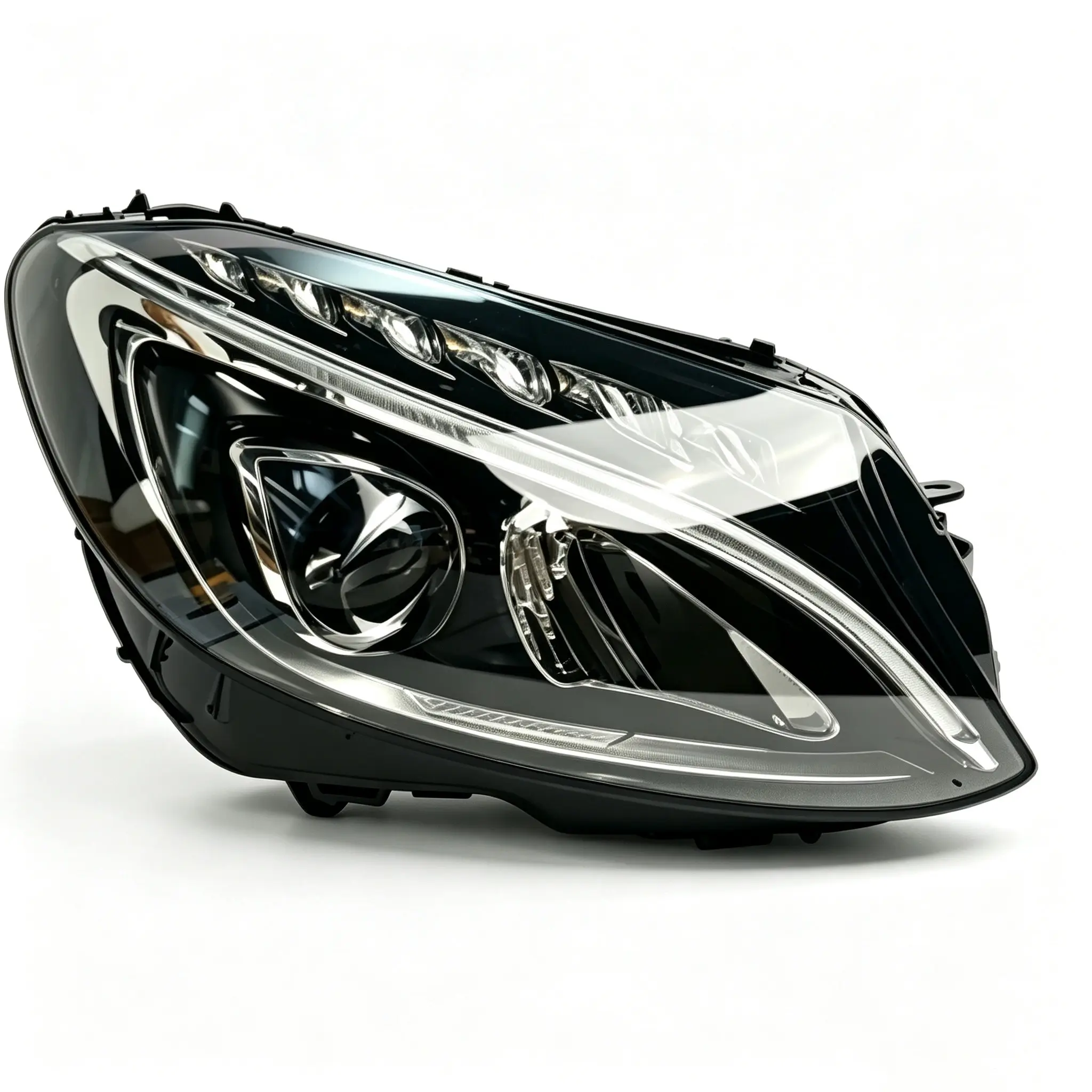LED Headlight Assembly Pair for Mercedes-Benz C-Class W205 KU-FV-03-007