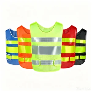 Adjustable High-Visibility Mesh Reflective Safety Vest KU-IS-03-013
