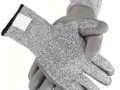 13-Gauge HPPE PU-Coated Cut-Resistant Work Gloves KU-IS-03-021