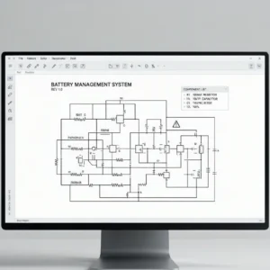 Energy Storage BMS Control Board PCBA KU-OC-03-001