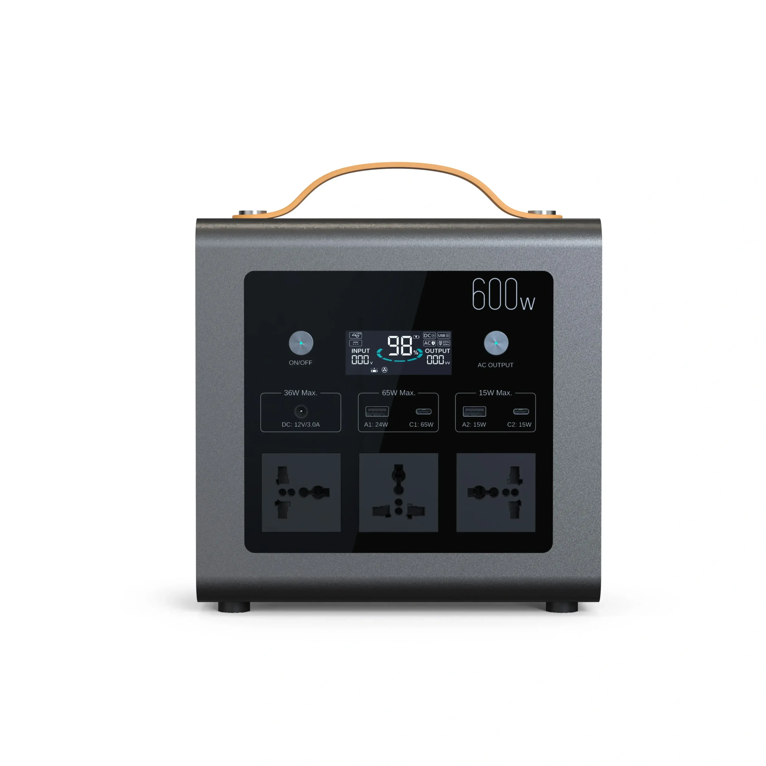 600W 512Wh LiFePO4 Portable Power Station KU-OG-01-001