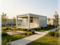 Light‑grey Single‑storey Light‑steel Emergency Shelter Ku Is 06 001 02