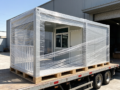 Light‑grey Single‑storey Light‑steel Emergency Shelter Ku Is 06 001 03