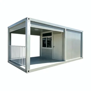 Light‑Grey Single‑Storey Light‑Steel Emergency Shelter KU-IS-06-001
