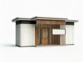 Modular Light Steel Portable Public Toilet KU-IS-06-014
