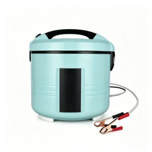 Portable DC 12V Rice Cooker with Battery Clips KU-OG-07-015