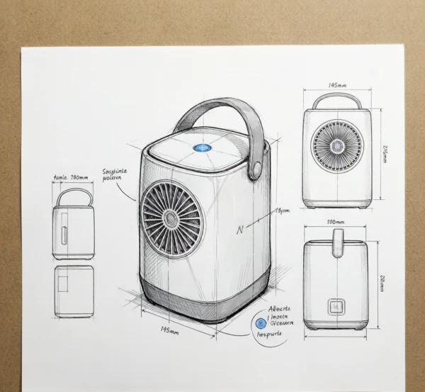 Portable Mini Air Purifier (5)KU-OC-01-002