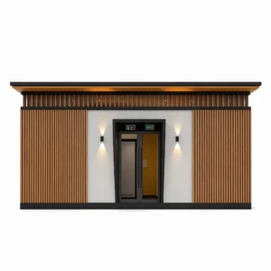 Prefabricated Light Steel Public Restroom KU-IS-06-013
