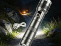 Rechargeable Digital Display Zoom Flashlight Ku Is 08 006 01