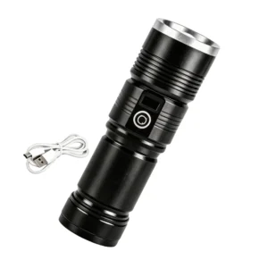 Telescopic Zoom USB‑C Rechargeable Flashlight KU-IS-08-007
