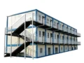 Two‑Storey Light‑Steel Modular Camp Building KU-IS-06-005
