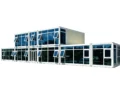 Two‑Storey Panoramic Glass Modular Container House KU-IS-06-008