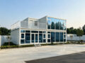Two‑story Glass Curtain Wall Modular Container Office Ku Is 06 007
