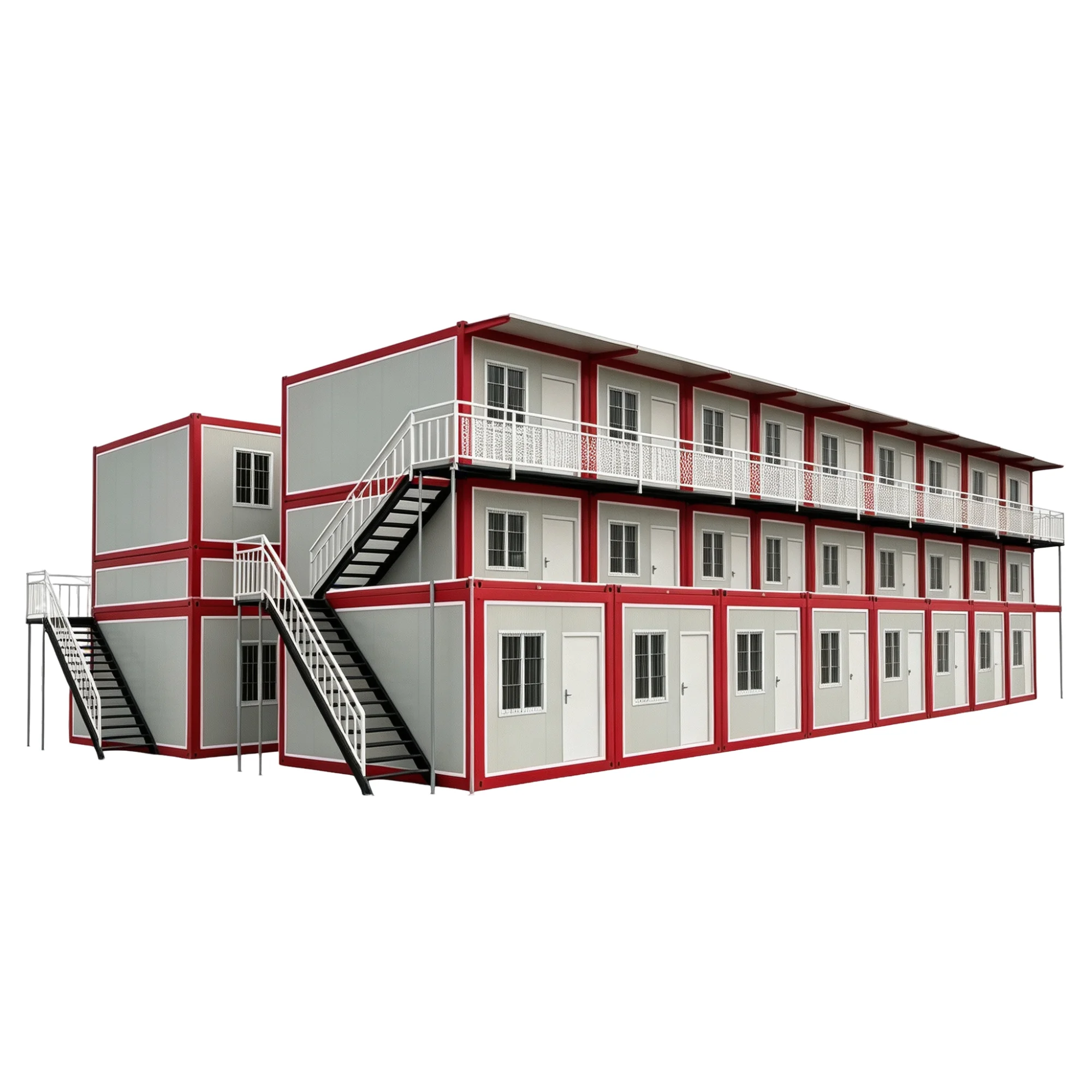 Two‑Story Modular Container Dormitory KU-IS-06-006