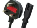 UK 3‑Pin Square Power Plug KU-HD-01-009