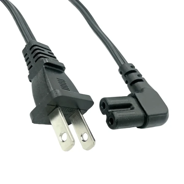 US NEMA1‑15P 2‑Flat‑Pin Plug KU-HD-01-004
