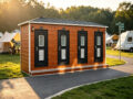 Wood‑grain Cladding Modular Mobile Toilet Ku Is 08 002 02
