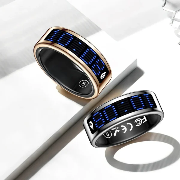 Dot Matrix Water Drop Smart Ring Ku Sh 05 003 03