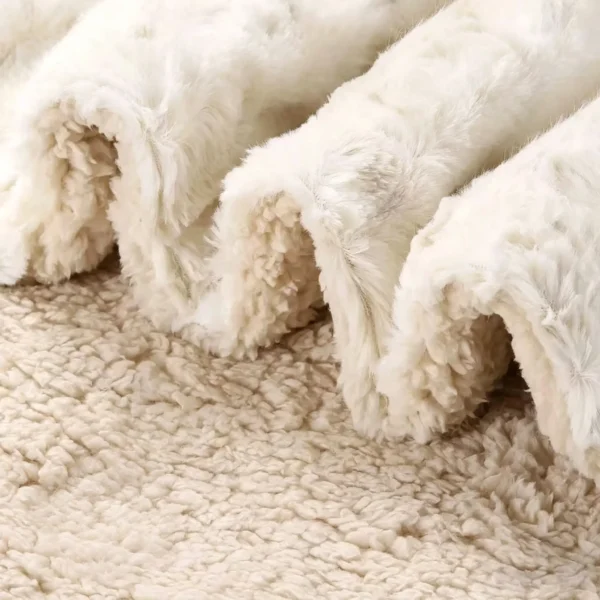 Double‑layer Thick Sherpa Fleece Electric Over‑blanket Ku Hd 06 007 01