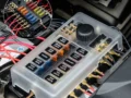 KU-FV-14-002 12-Way Automotive Fuse Block with Negative Bus, LED Indicators and Cover