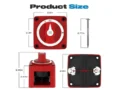 KU-FV-16-002 300A Battery Disconnect Switch for 12–48V Vehicles and Boats