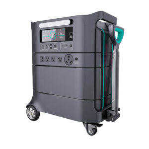KU-OG-03-002 4400W 4234Wh LiFePO4 Energy Storage System with 8 AC Outlets and Solar Input
