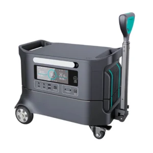 KU-OG-03-003 2200W 2074Wh LiFePO4 Energy Storage System with 4 AC Outlets and Solar Input