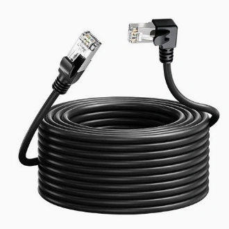 Cat6 Shielded Angled Ethernet Patch Cord Ku Is 10 003 01