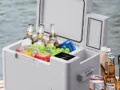 Compressor Car Refrigerator With Independent Ice Making Ku Og 07 006 01