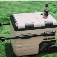 Dual Zone Double Door Compressor Car Refrigerator Ku Og 07 009 02