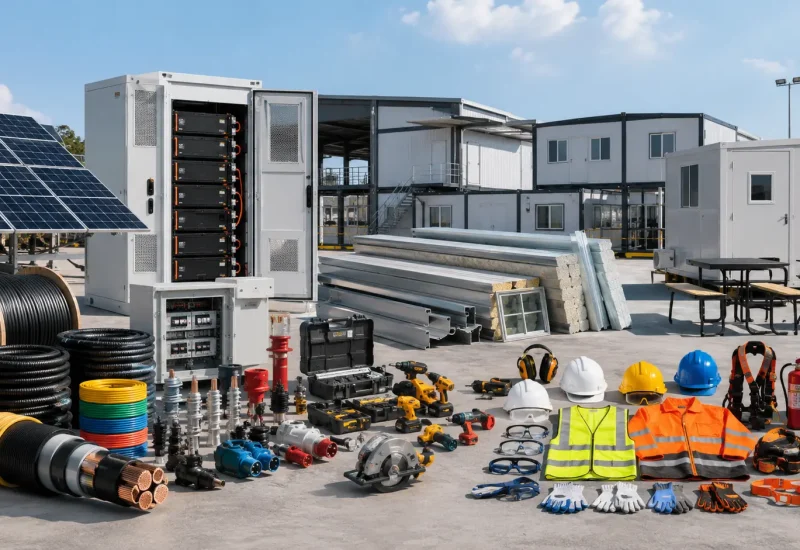 Industrial Equipment And Safety Supplies Display