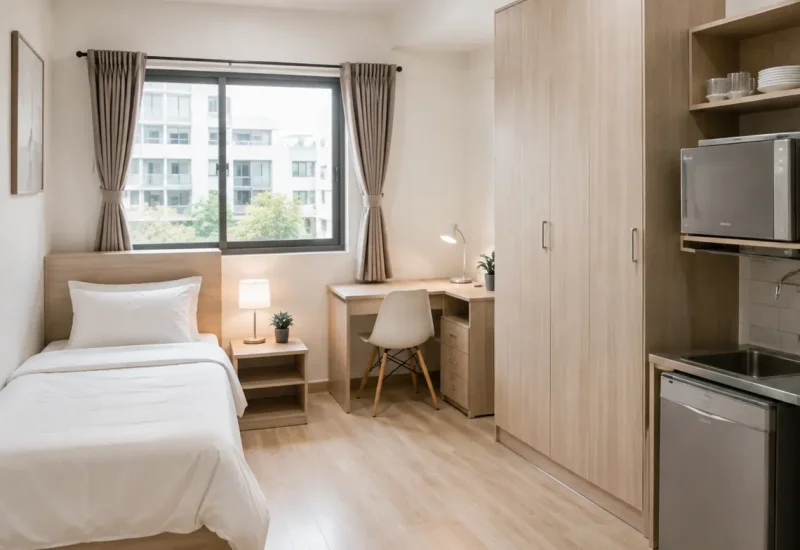 Modern Apartment And Organized Household Storage